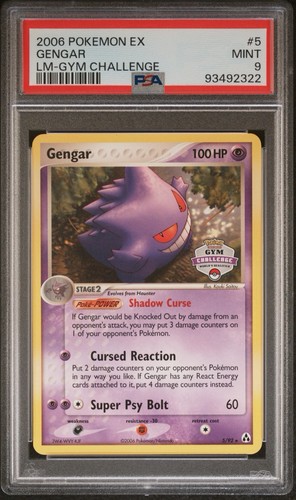 Psa gengar 2006 legend - 5/92,