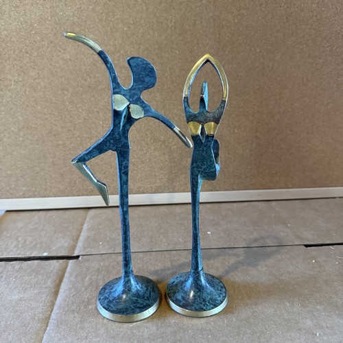 Coppia sculture ballerina