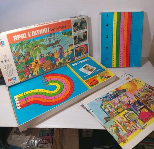 Gioco apri occhio - vero, o