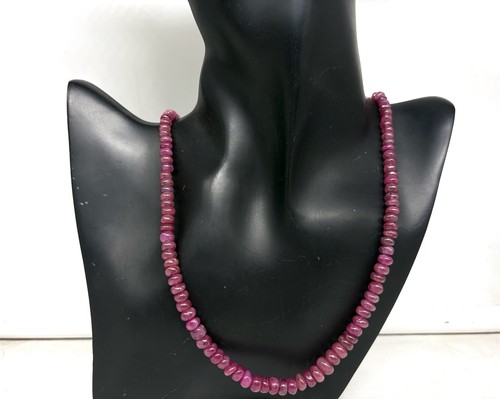 Collana con rubini - , naturali