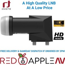 Ultimo Inverto nero ultra doppio 0,2 dB doppio LNB FreeSat Astra 1 Astra 2 Hotbird