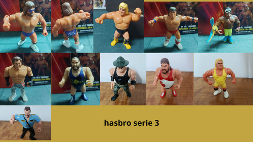 Wwe action figure serie - action, hasbro