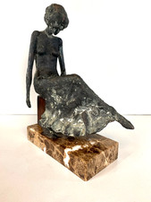 Scultura bronzo figura - bronzo,