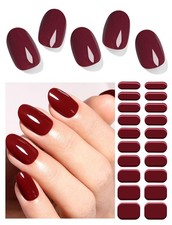 Unghie Gel Adesive UV Burgundy