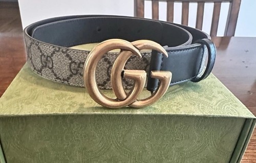 Gucci supreme leather trim - gg,