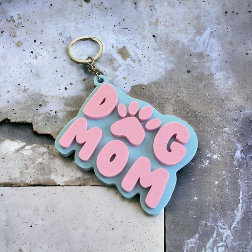 Portachiavi dog mom - portachiavi, di