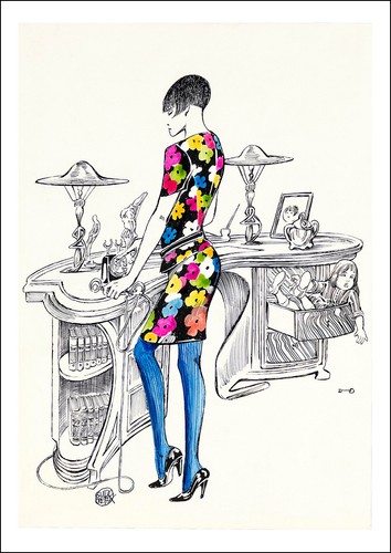 Crepax valentina robe - valentina,