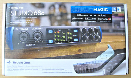 Presonus studio 68c 6x6 - presonus, usb