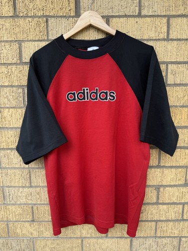 Shirt adidas rossa - adidas, vintage