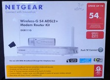 Netgear DGB111G Modem Router  Wireless-G 54 WiFi ADSL2+