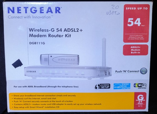 Netgear dgb111g modem router - dgb111g,