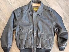 A2 Flight Jacket Vera Pelle tg