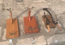 Morsa supporto in legno massello ferro e acciaio prosciutto crudo jamon serrano