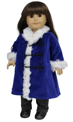 Cappotto velluto blu - velluto,