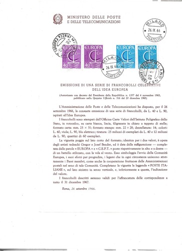 1966 repubblica italiana - 1966,