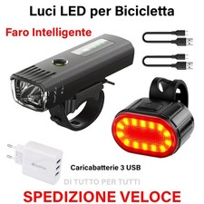 Luci led per bici bicicletta