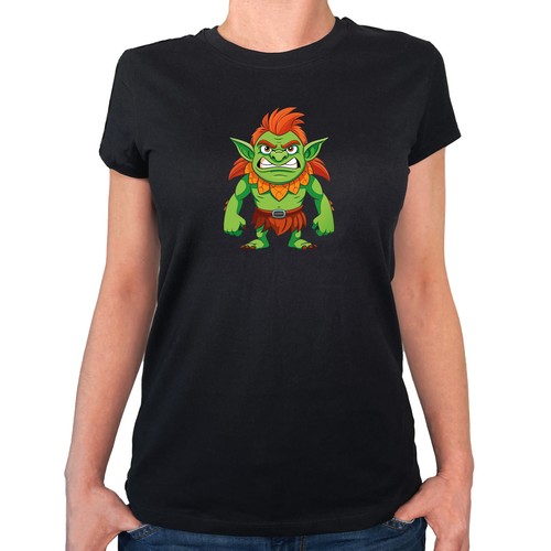 Shirt donna troll creatura - troll,