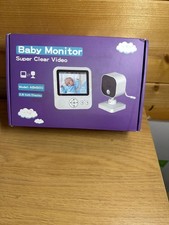 OBVHNUA Baby Monitor Video e Audio 2,8" 720P LCD IPS 2000mAh USB-C Baby Phone co