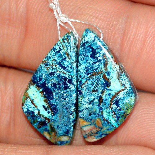 Natural azurite - ct,