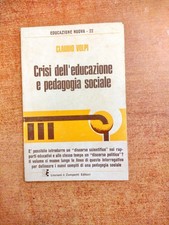 CRISI DELL'EDUCAZIONE E