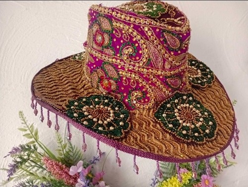 Cappello cowboy viola e - da,