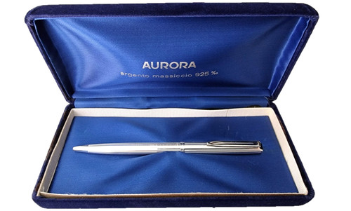 Penna sfera aurora argento - sfera,