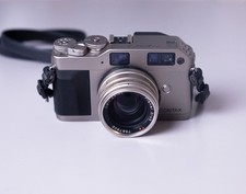 contax g1, con planare 45mm