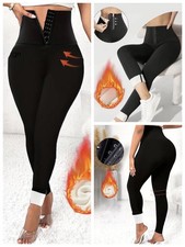 Leggings donna pancia pile