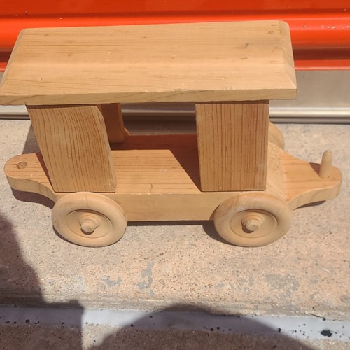 Auto giocattolo legno fatta - giocattolo,