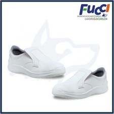 Scarpa Antinfortunistica da lavoro bianca Dottore-Cucina-Ristorante S2 Alba&n 
