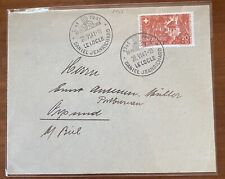 Svizzera-Busta con annullo commemorativo Daniel Jeanrichard 28-IV-1941