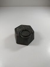 Peso Antico  Da  1 Kg Esagonale Per Bascula Bilancia Stadera Di Ghisa Con Anello