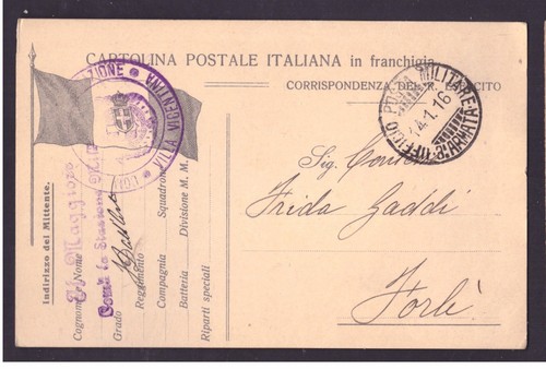 Timbro posta militare ww1 - posta,