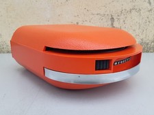 IRRADIO: DESIGN MARIO BELLINI 1968, MANGIADISCHI ARANCIO FONORETTE (AS PENNY)