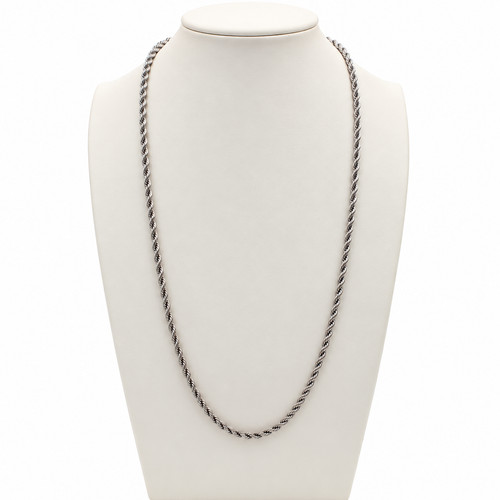Collana catena oro bianco - oro,