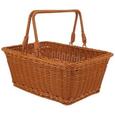  Paniere Rangement Corbeille De Récipient À Fruits Imitation Rotin