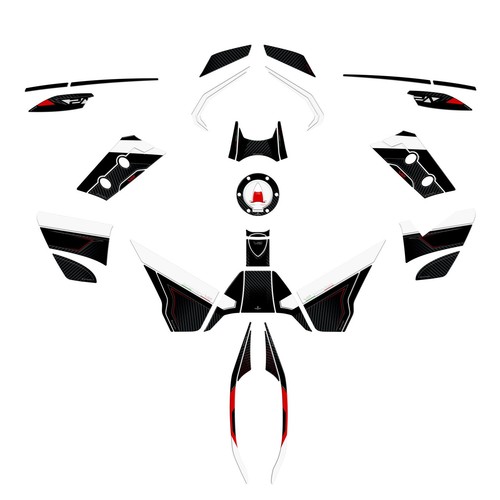 Kit adesivi moto - kit, protezioni