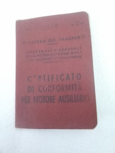 Libretto originale lambretta - libretto,
