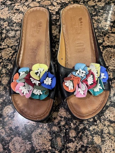 Sandali con zeppa spring steps - con,