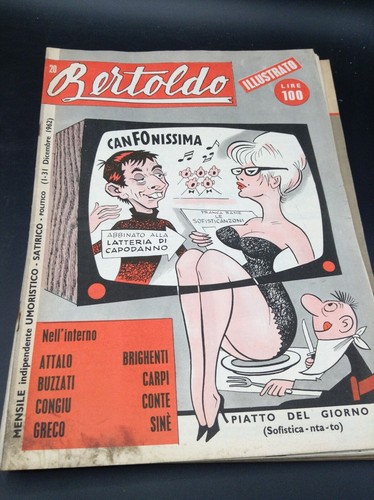 Bertoldo mensile umoristico - bertoldo,
