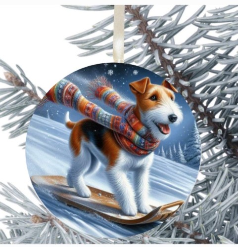 Fox terrier cane - terrier, appendere