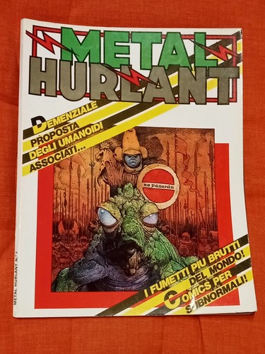 Metal hurlant 1982 - metal,