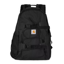 Zaino originale Carhartt WIP Kickflip Skate - Nero - Impermeabile - Unisex