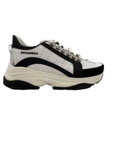 Dsquared2 white black bumpy - dsquared2,