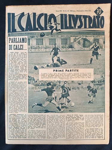 Rivista calcio illustrato - il,