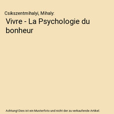 Vivre - La Psychologie du