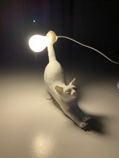 Lampada Gatto Led USB Luce Notturna Design Originale Arredo Casa Regalo Italy