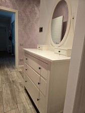 Cassettiera Shabby Con Specchio