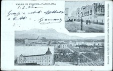 cp40 cartolina valle di pompei