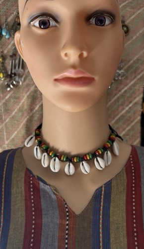 Collana girocollo perline - collana,